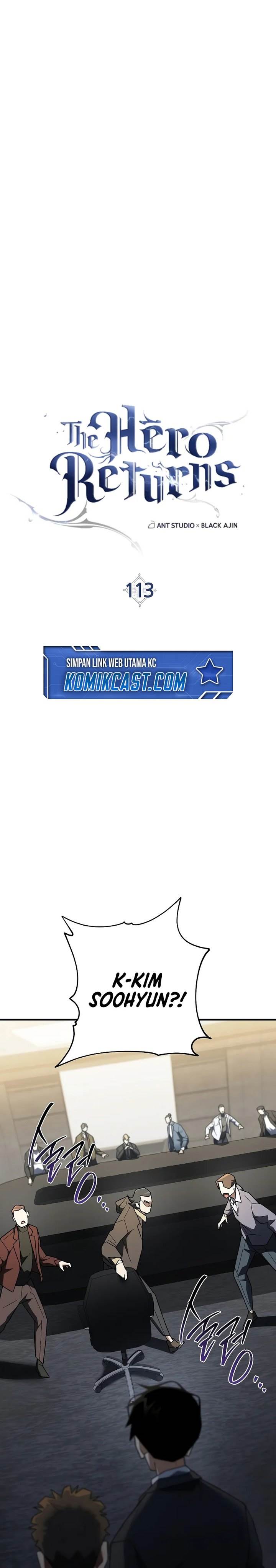 The Hero Returns Chap 113 - Next Chap 114