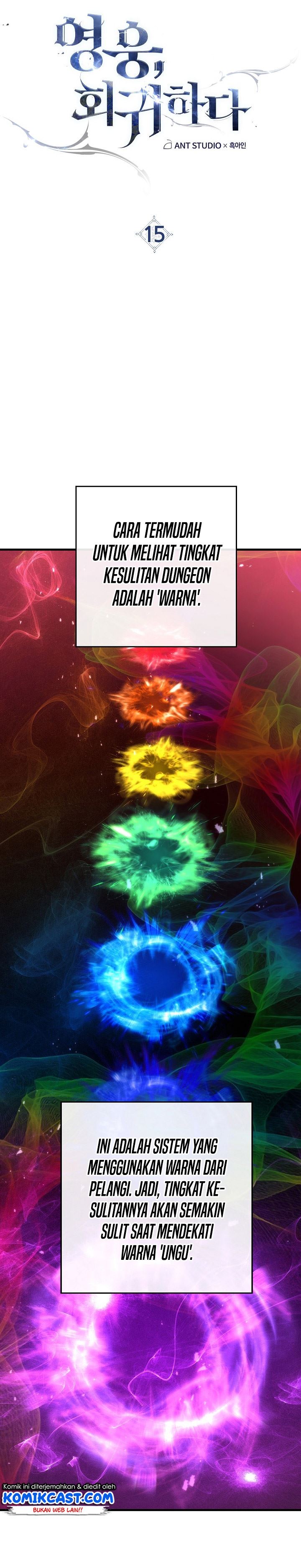 The Hero Returns Chap 15 - Next Chap 16