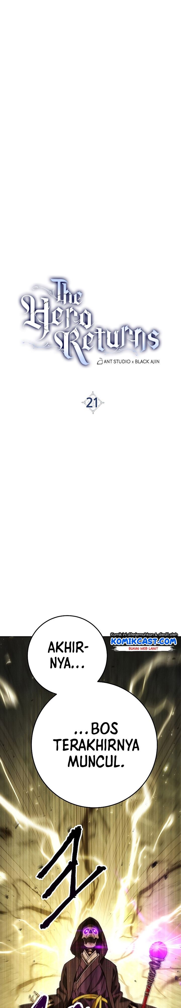 The Hero Returns Chap 21 - Next Chap 22