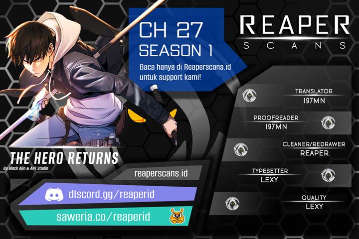 The Hero Returns Chap 27 - Next Chap 28