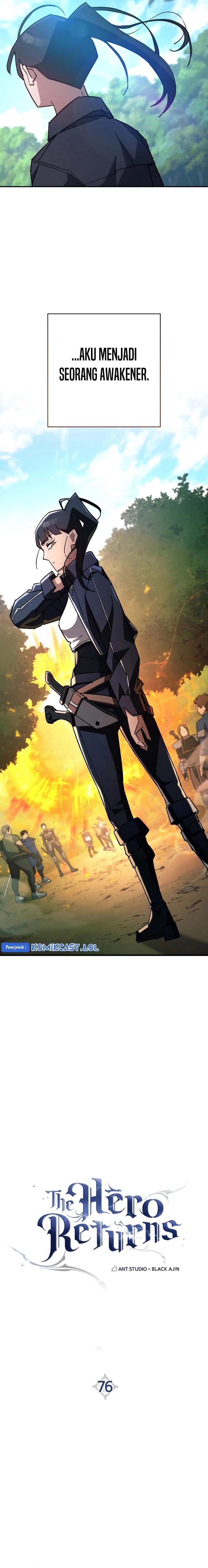 The Hero Returns Chap 76 - Next Chap 77