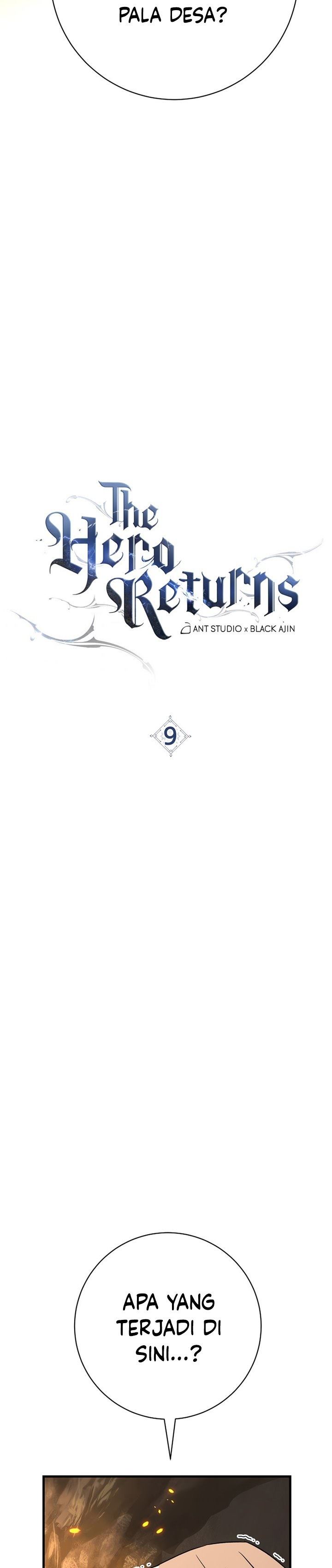 The Hero Returns Chap 9 - Next Chap 10