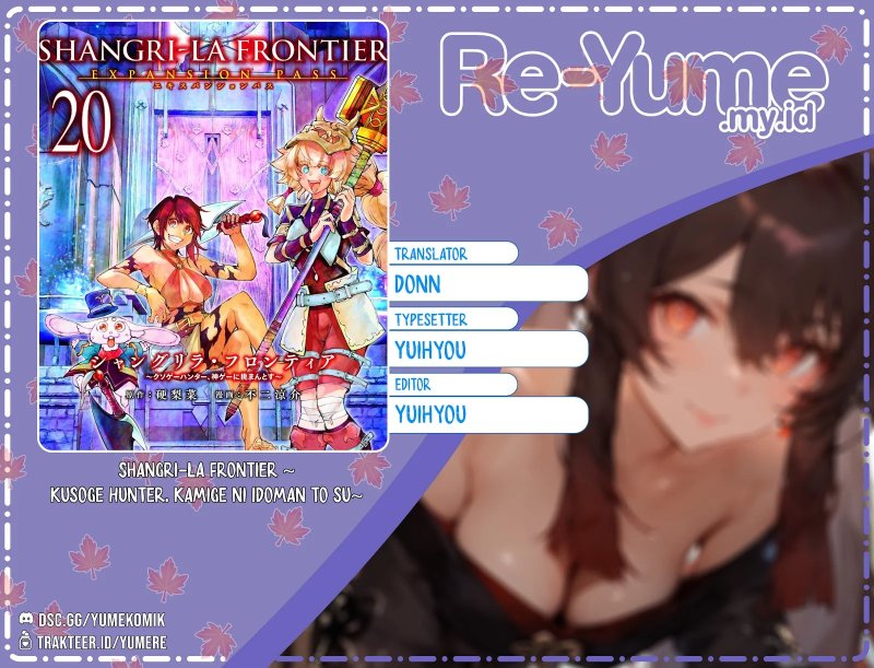 Shangri-La Frontier ~ Kusoge Hunter, Kamige ni Idoman to su~  Chap 173 - Next Chap 174