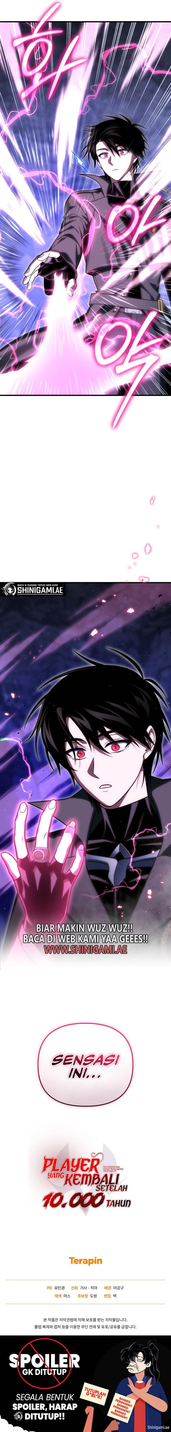 Player Who Returned 10,000 Years Later Chap 106 - Next Chap 107