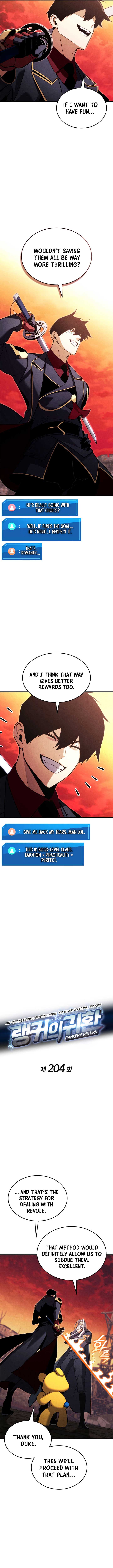 Ranker’s Return (Remake) Chap 204 - Next Chap 205