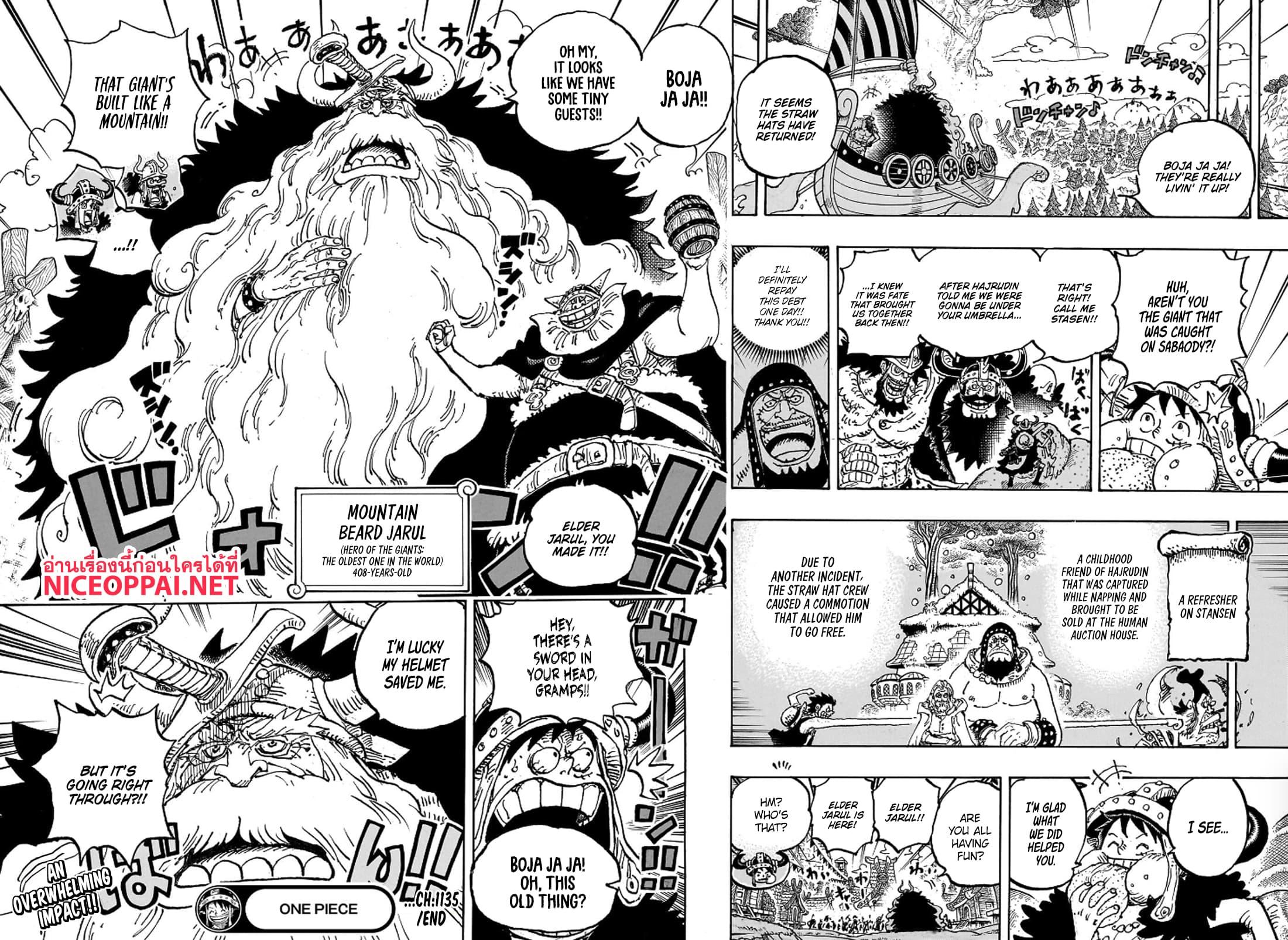 วันพีซ Chap 1135 - Next Chap 1136