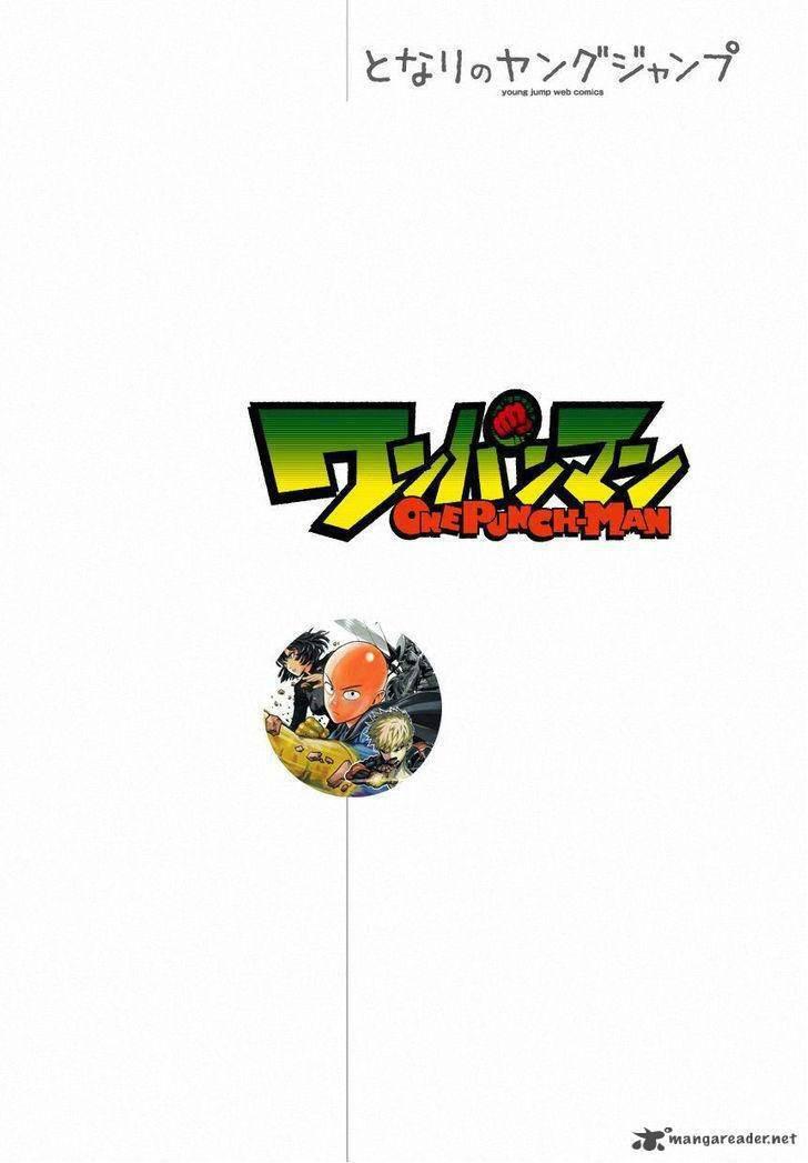 One Punch Man Chap 24.5 - Next Chap 25.5