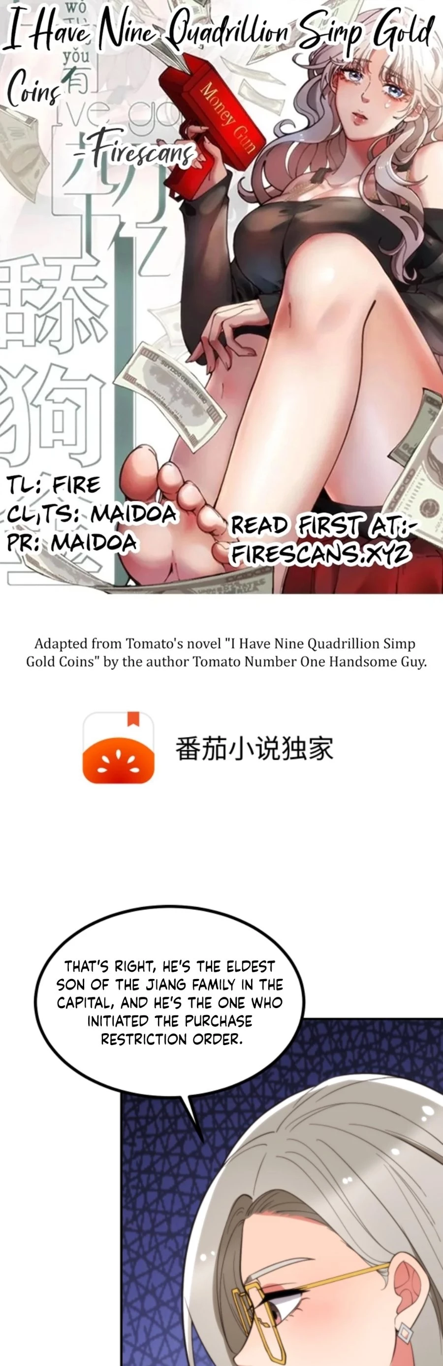 I Have Nine Quadrillion Simp Gold Coins Chap 327 - Next Chap 328