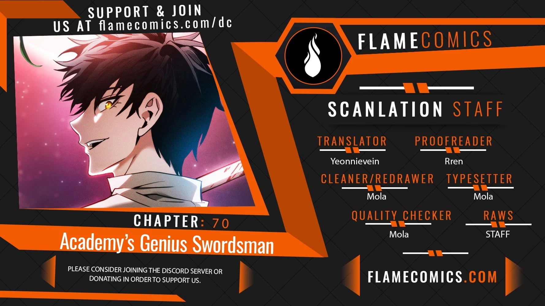 The Academy's Genius Swordsman Chap 70 - Next Chap 71