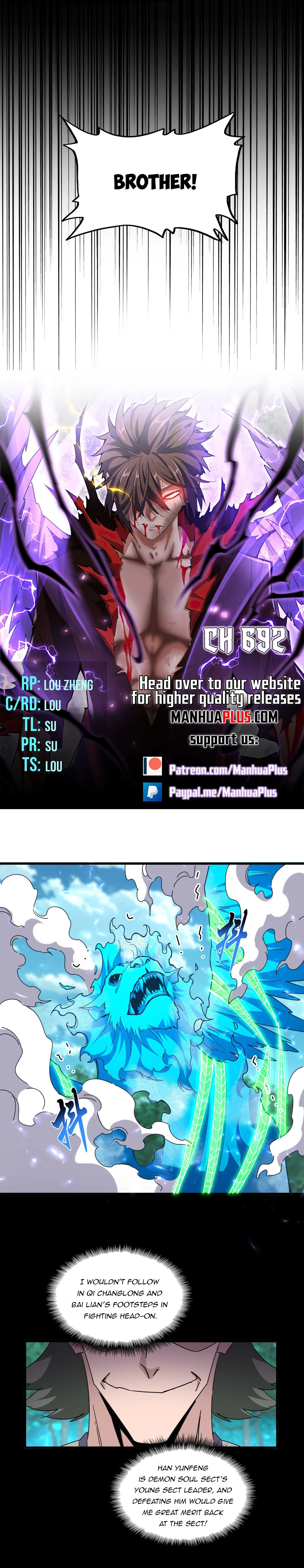 Magic Emperor Chap 692 - Next Chap 693