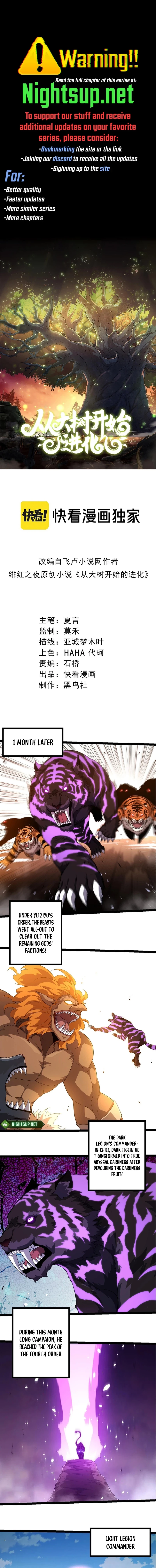 Evolution Begins With a Big Tree Chap 376 - Next Chap 377