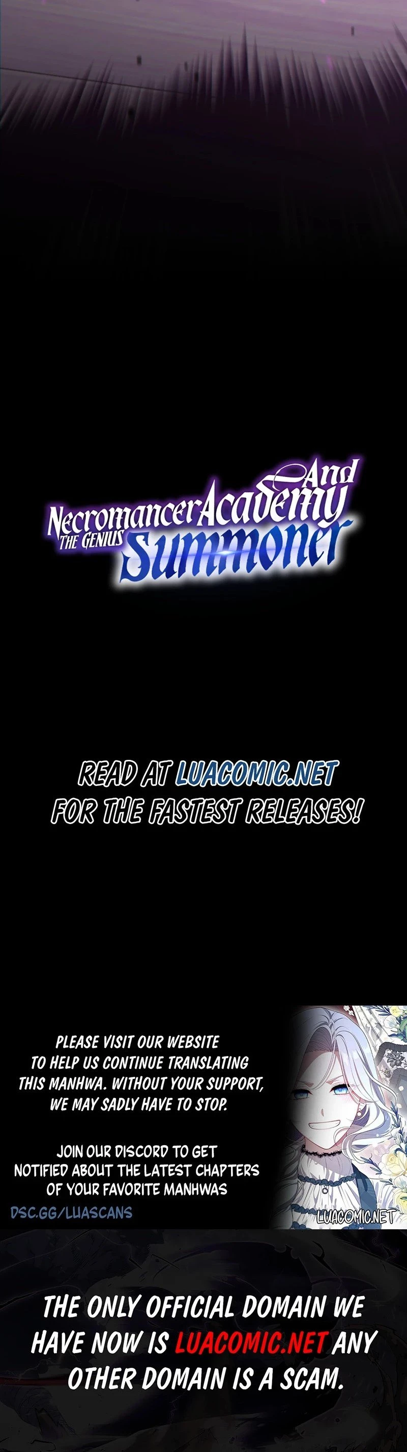 Necromancer Academy and the Genius Summoner Chap 183 - Next Chap 184