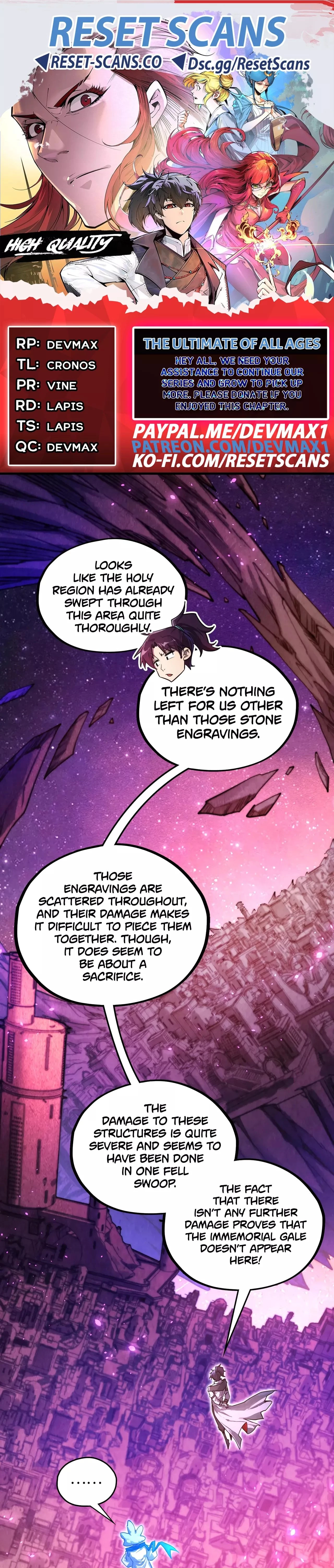 The Ultimate of All Ages Chap 380 - Next Chap 381