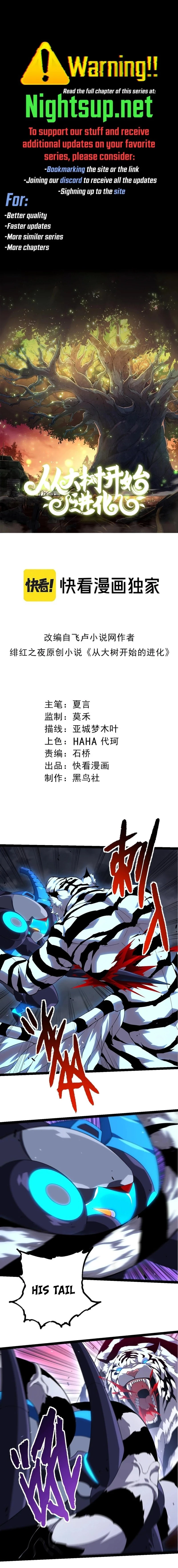 Evolution Begins With a Big Tree Chap 350 - Next Chap 351