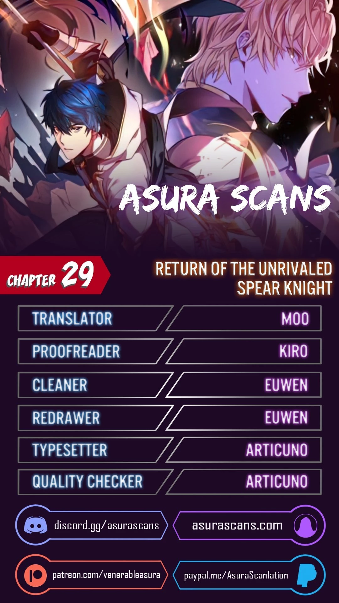 Return of The Greatest Lancer Chap 29 - Next Chap 30