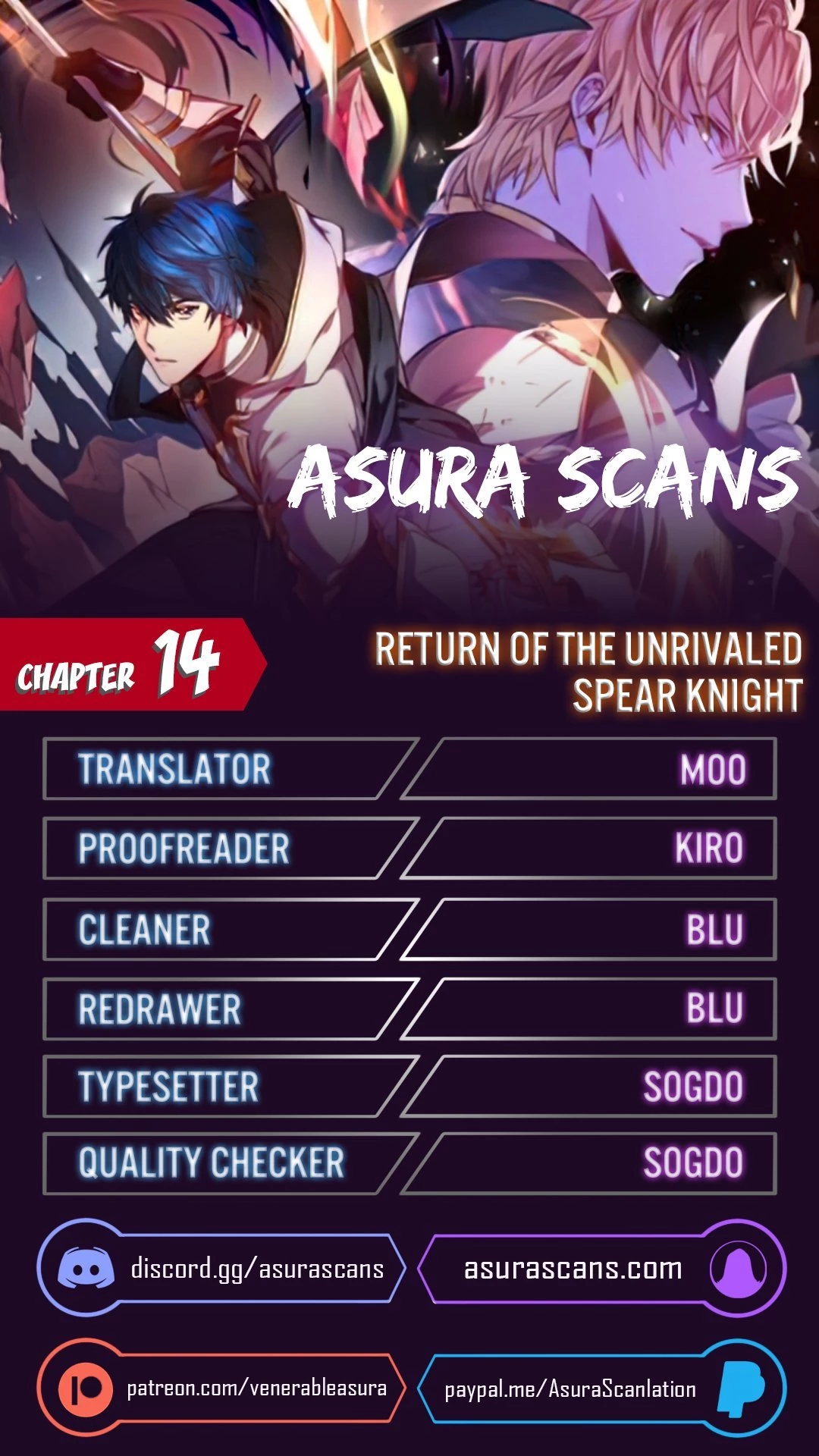 Return of The Greatest Lancer Chap 14 - Next Chap 15