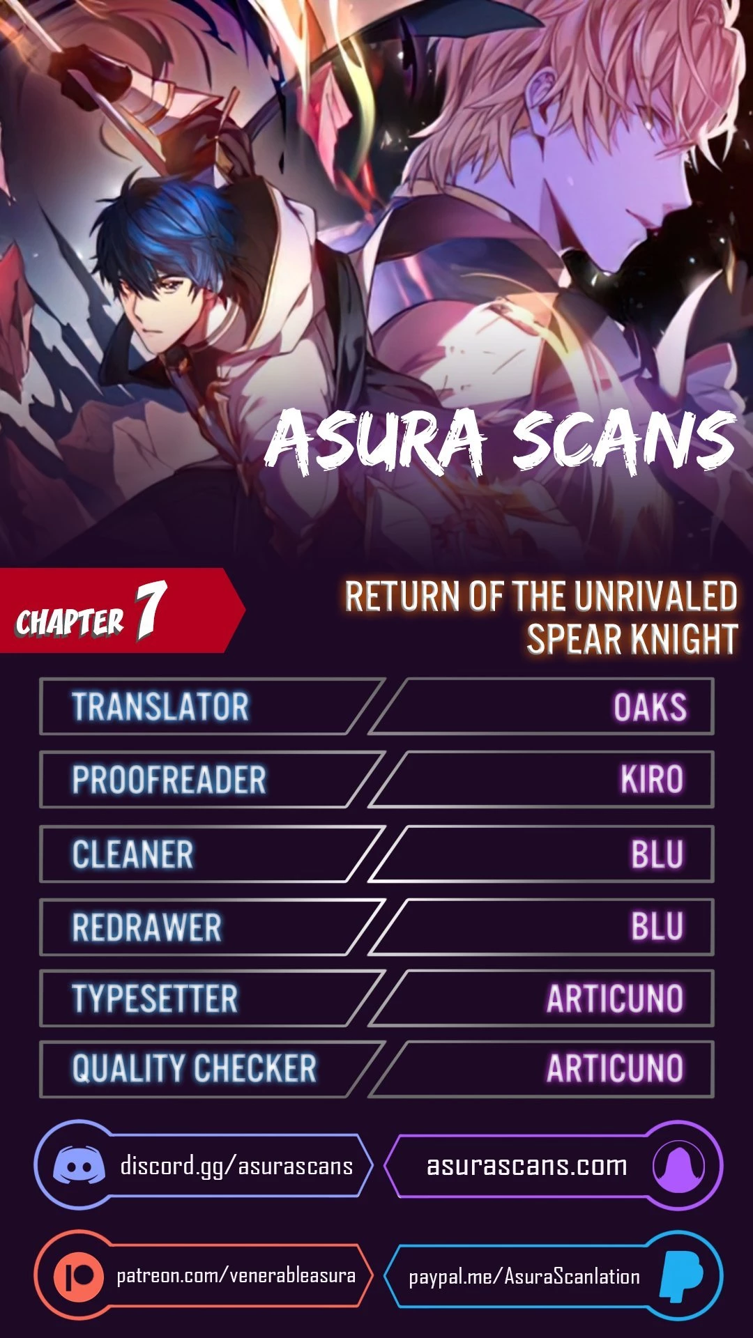 Return of The Greatest Lancer Chap 7 - Next Chap 8