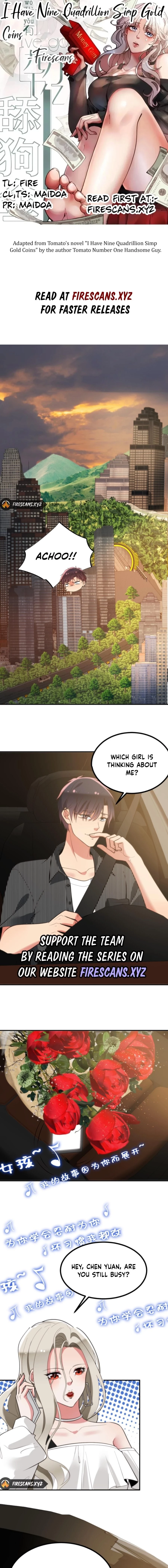 I Have Nine Quadrillion Simp Gold Coins Chap 298 - Next Chap 299