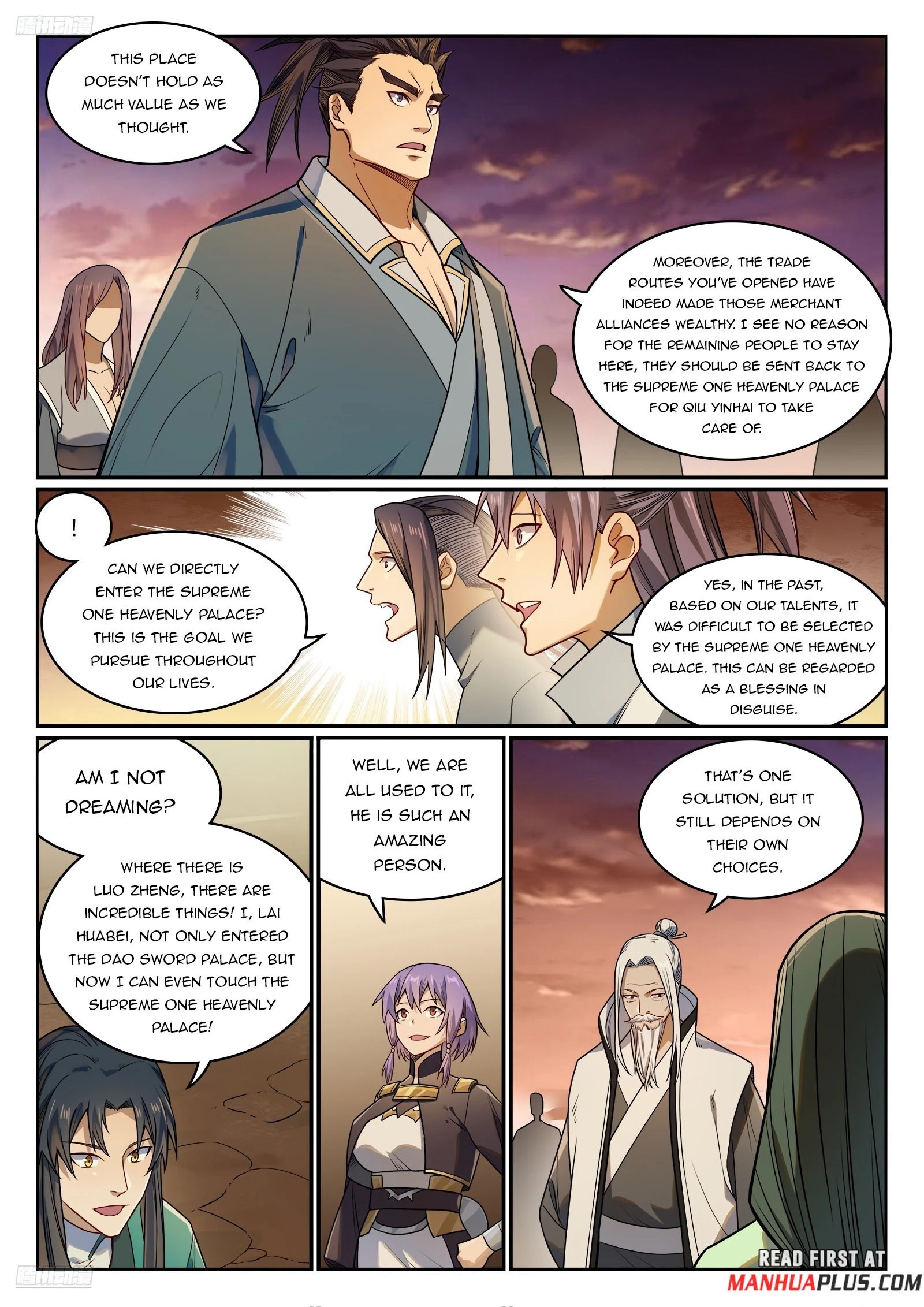 Apotheosis  Chap 1165 - Next Chap 1166