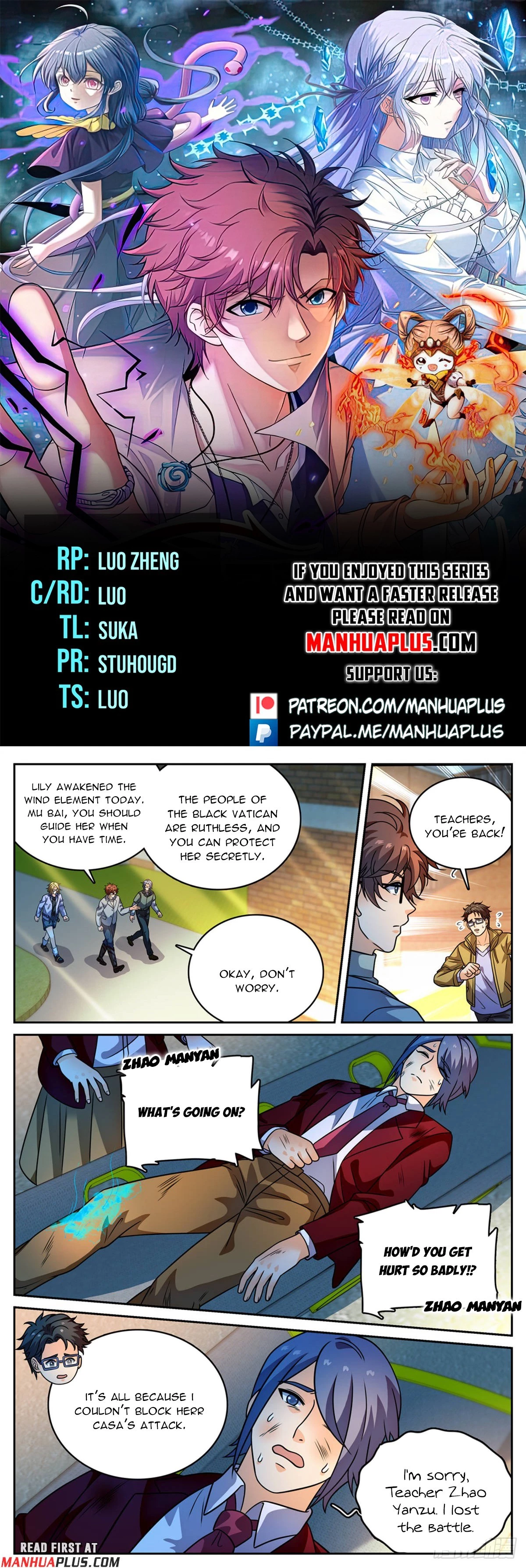 Versatile Mage Chap 1161 - Next Chap 1162