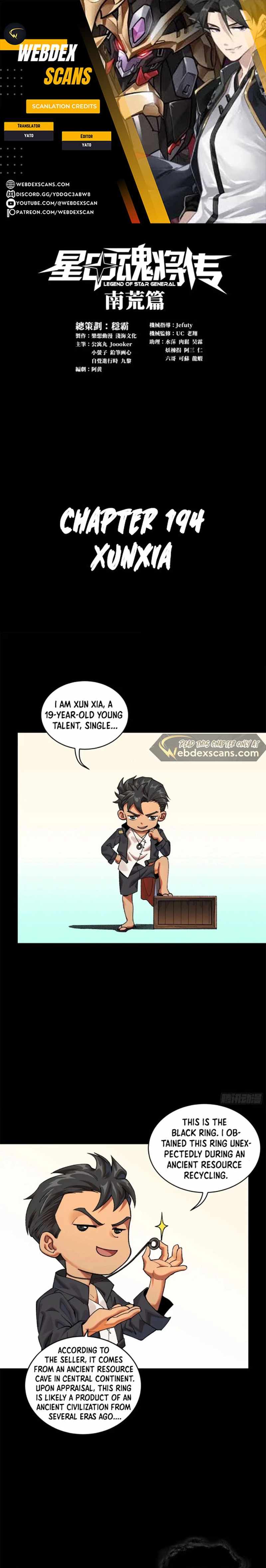Legend of Star General Chap 194 - Next Chap 195