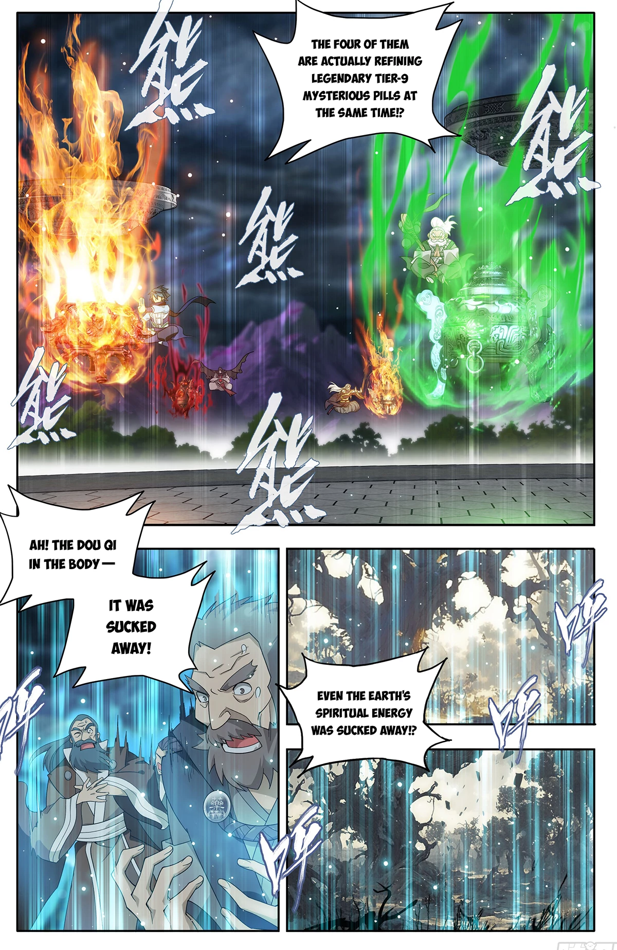 Battle Through The Heavens Chap 437 - Next Chap 438