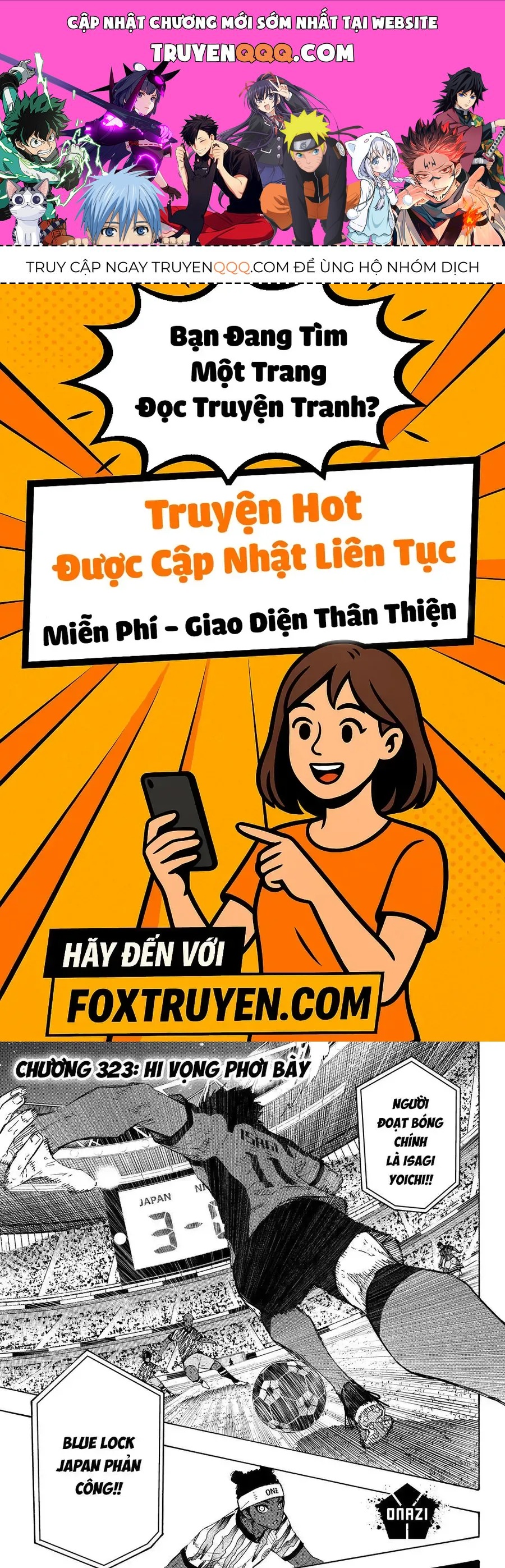 Thiên Tài Bóng Đá, Tiền Đạo Số 1 Chap 323 - Next Chap 324