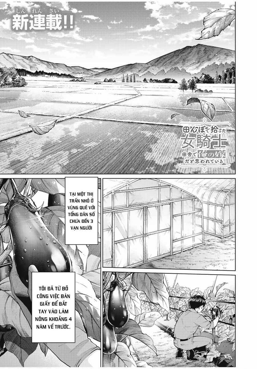 I Found A Female Knight In A Rice Field, In The Countryside They Think She’s My Wife Chap 1 - Next Chap 2