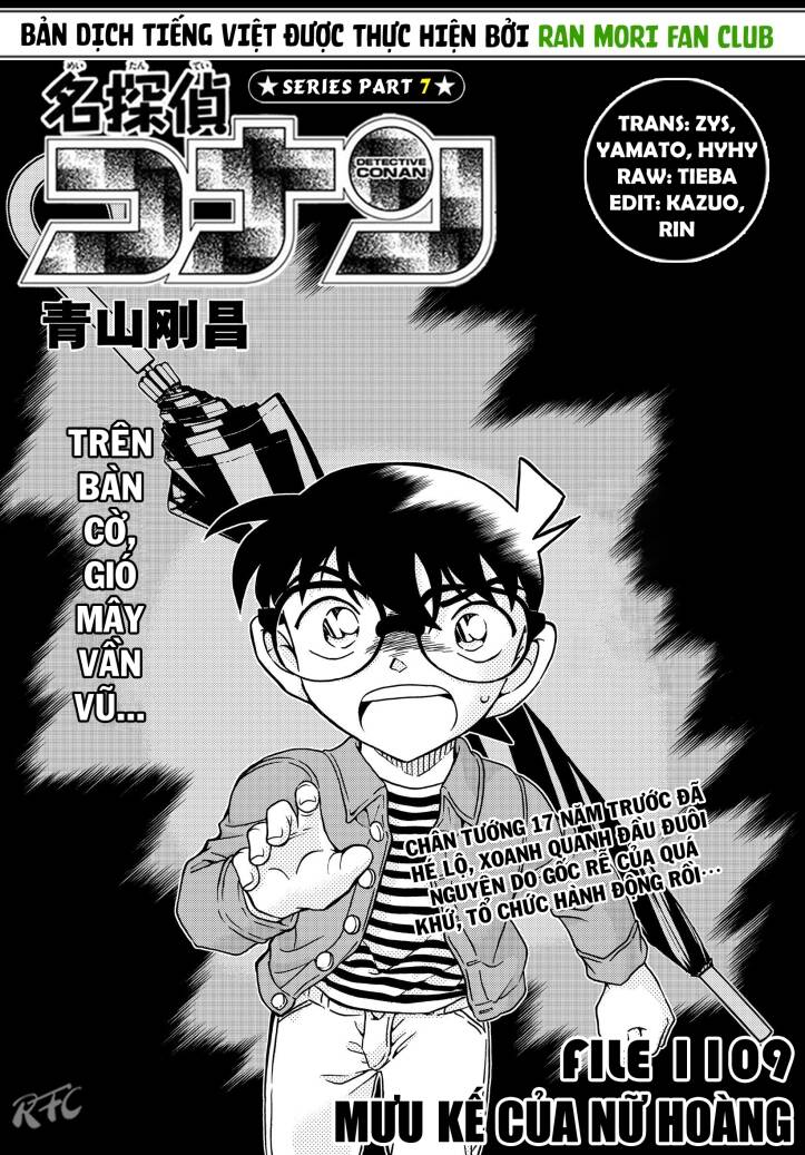 Thám Tử Conan Chap 1109 - Next Chap 1110