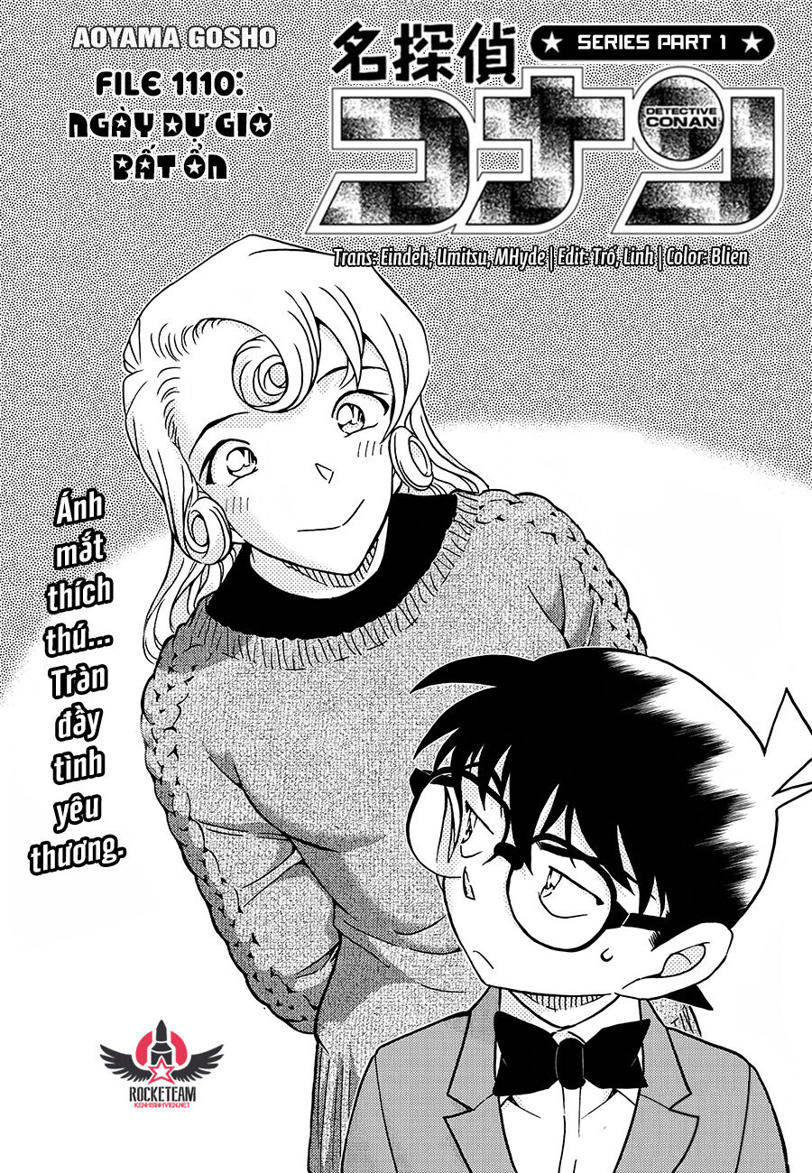 Thám Tử Conan Chap 1110 - Next Chap 1111
