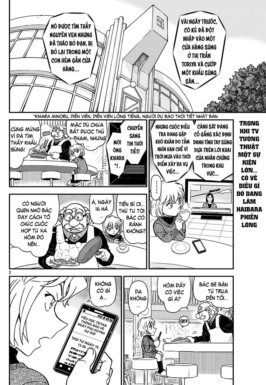 Thám Tử Conan Chap 1110 - Next Chap 1111