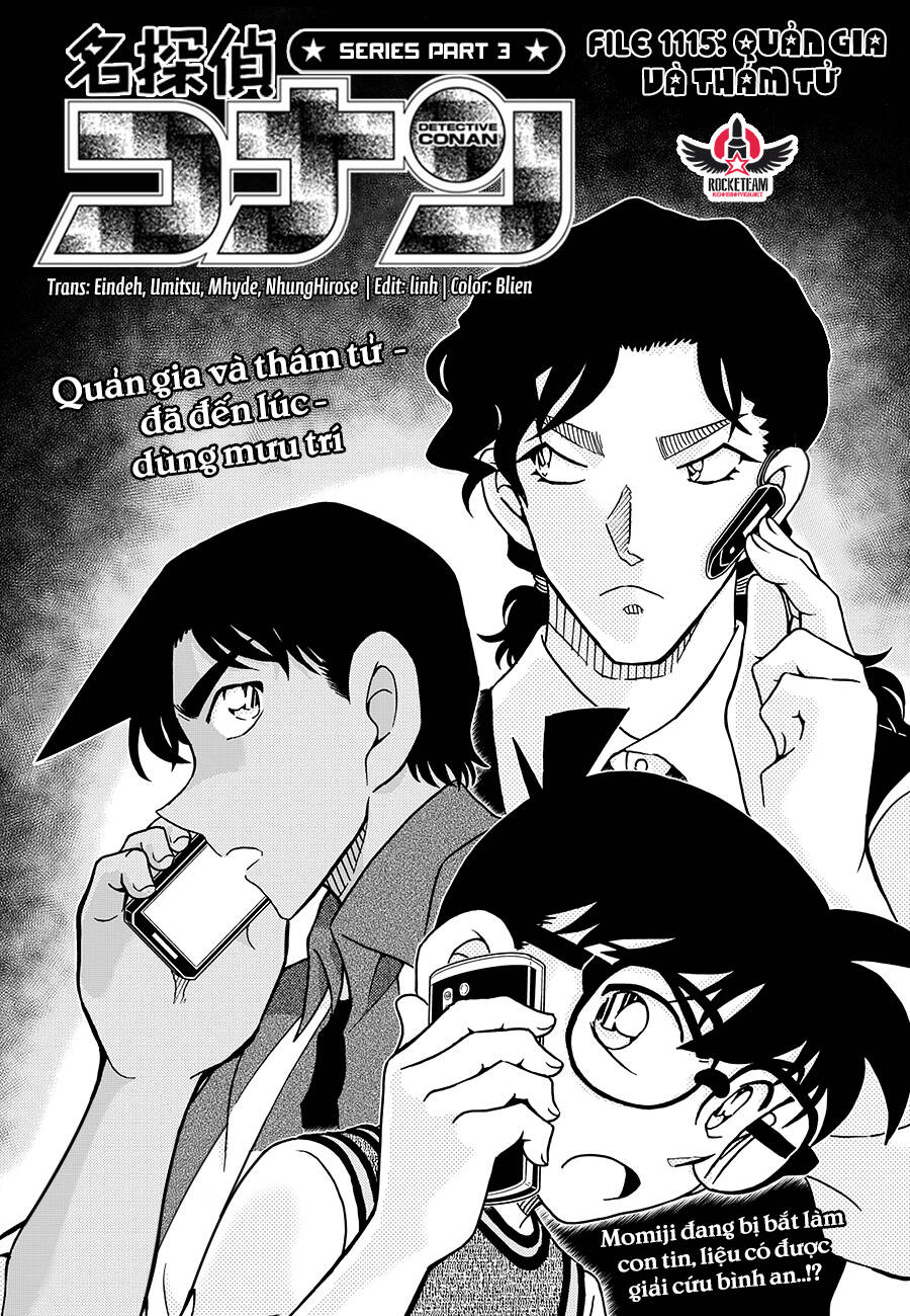 Thám Tử Conan Chap 1115 - Next Chap 1116