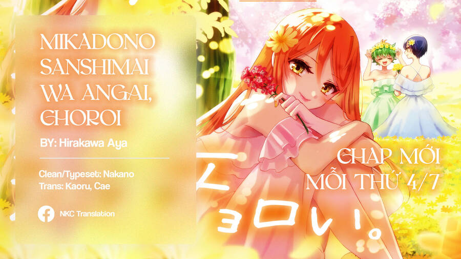 Ba Chị Em Nhà Mikadono Dễ Đối Phó Thật Đấy Chap 16.5 - Next Chap 17.5