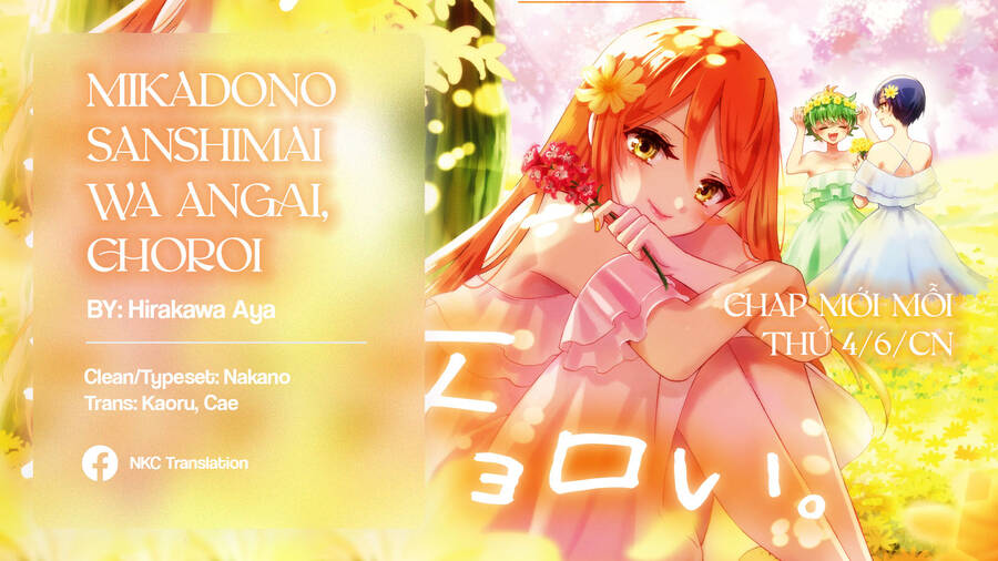 Ba Chị Em Nhà Mikadono Dễ Đối Phó Thật Đấy Chap 11 - Next Chap 12