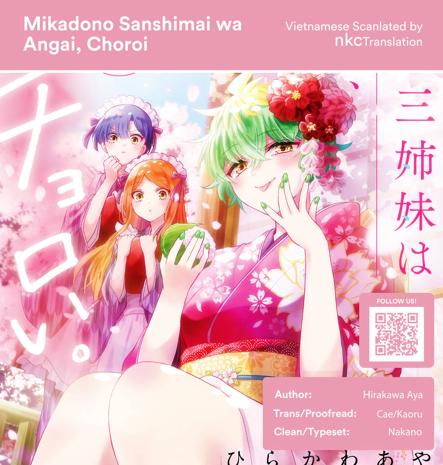 Ba Chị Em Nhà Mikadono Dễ Đối Phó Thật Đấy Chap 23 - Next Chap 24