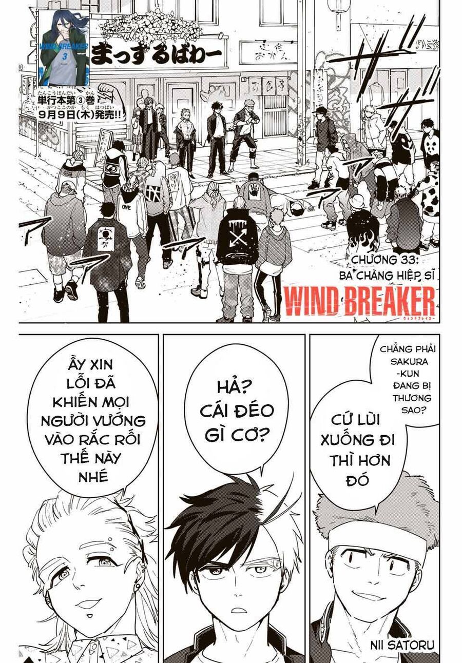 Wind Breaker (Nii Satoru) Chap 33 - Next Chap 34
