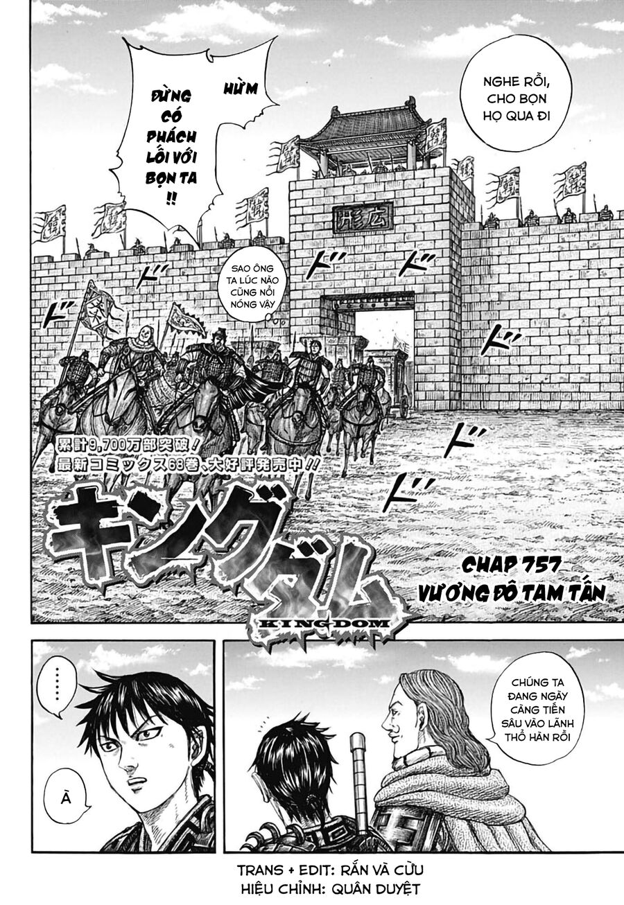 Vương Giả Thiên Hạ Chap 757 - Next Chap 758