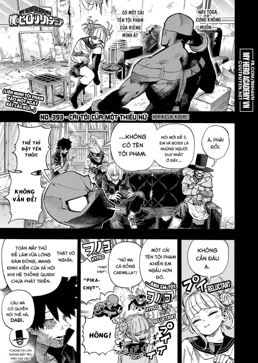 Học Viện Anh Hùng Chap 393 - Next Chap 394