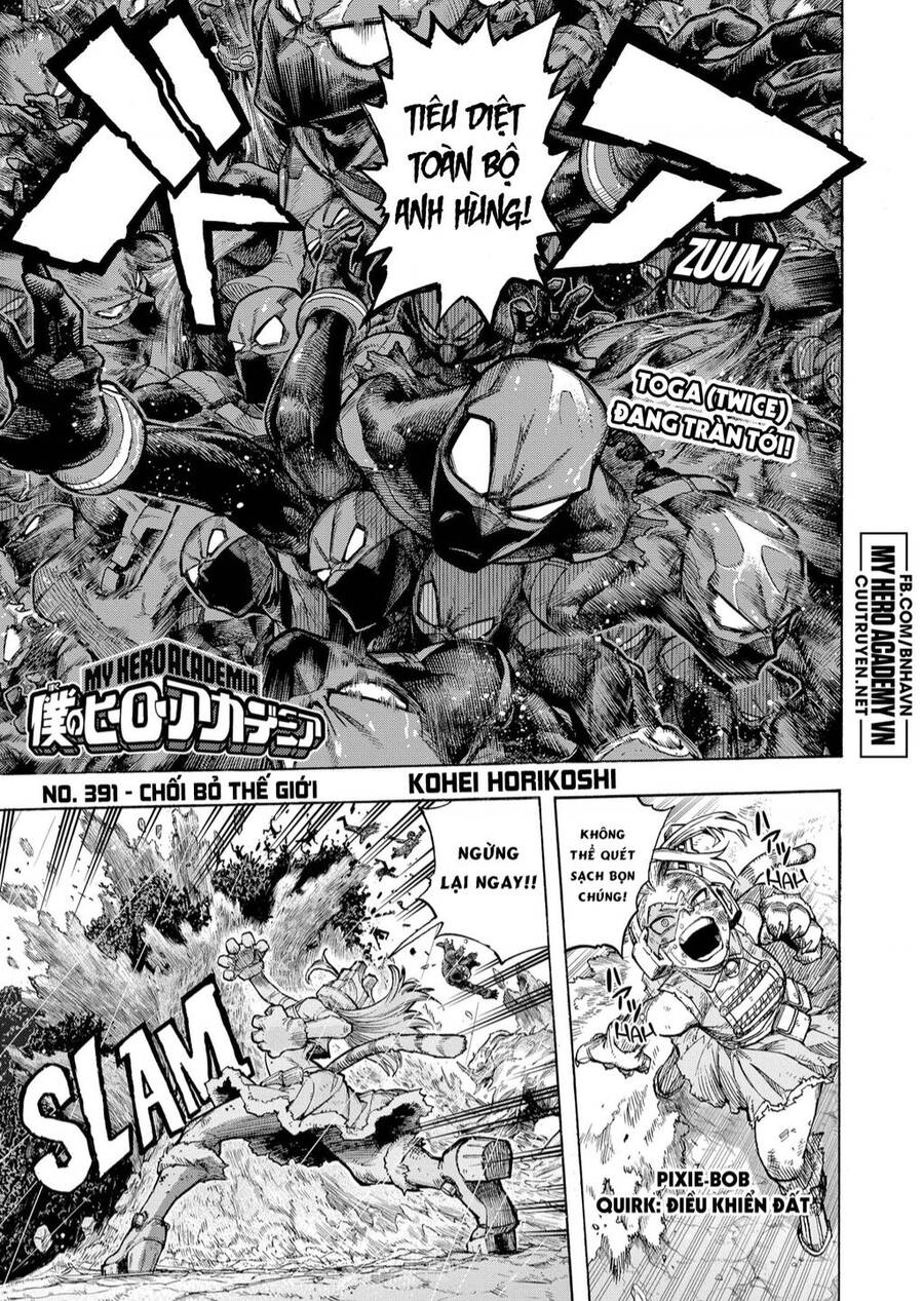 Học Viện Anh Hùng Chap 391 - Next Chap 392