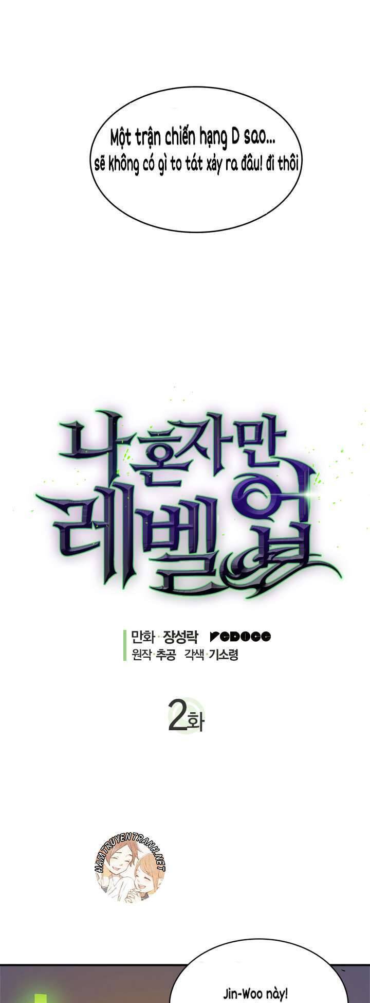 Tôi Thăng Cấp Một Mình Chap 2 - Next Chap 3