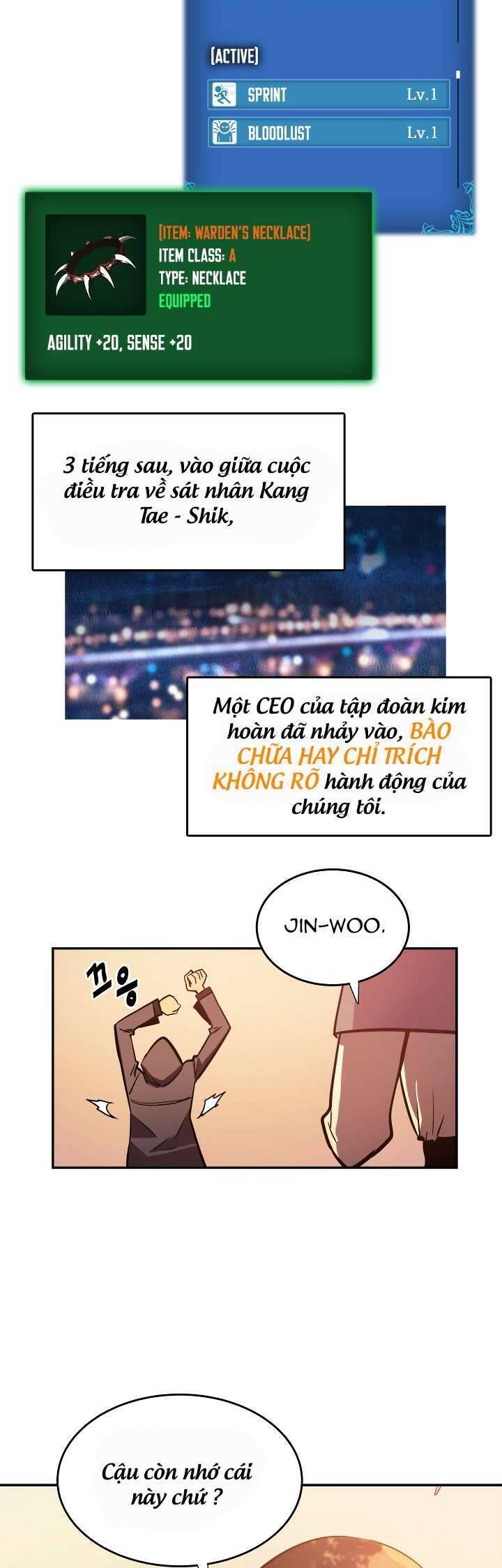 Tôi Thăng Cấp Một Mình Chap 34 - Next Chap 35