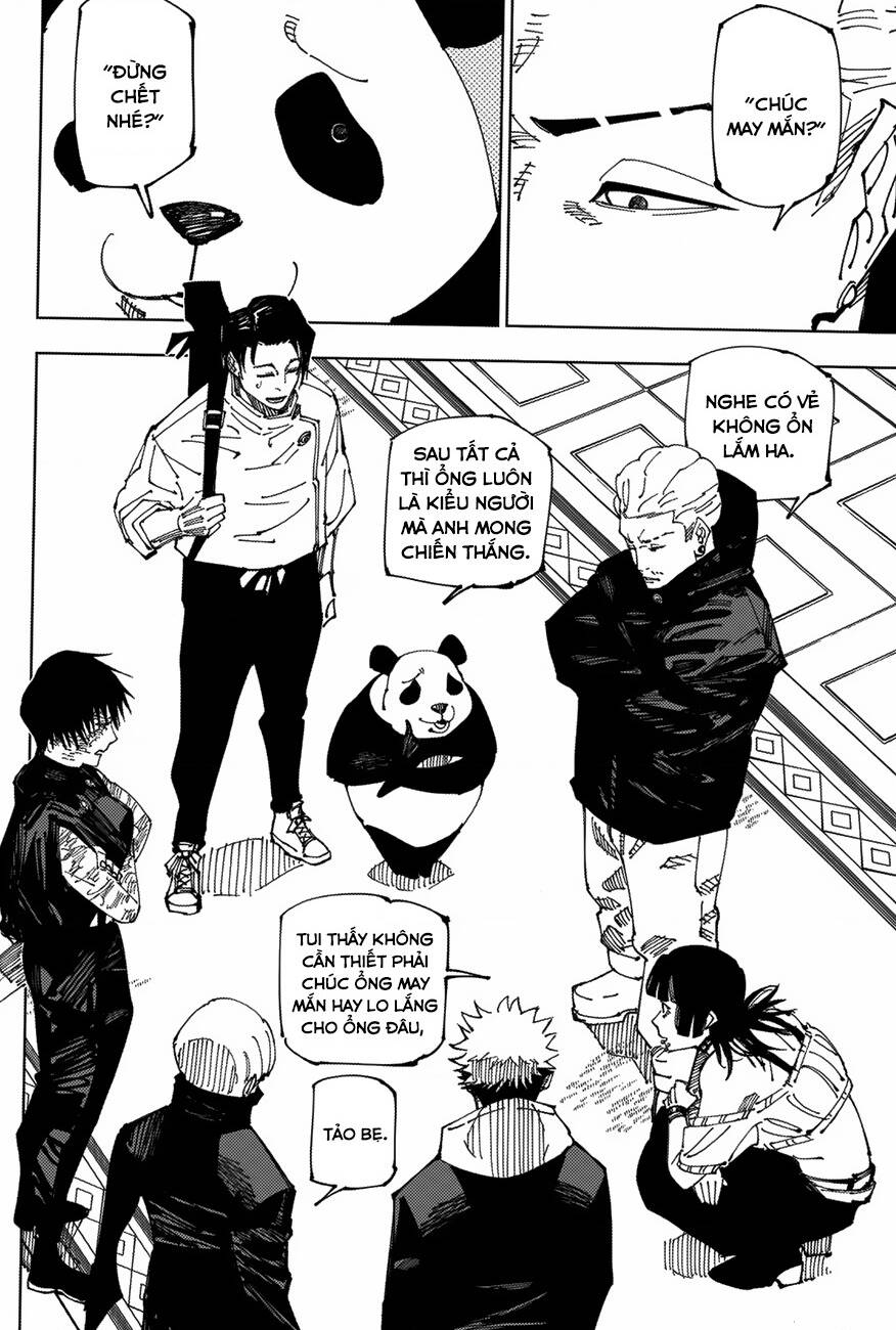 Chú Thuật Hồi Chiến Chap 222 - Next Chap 223