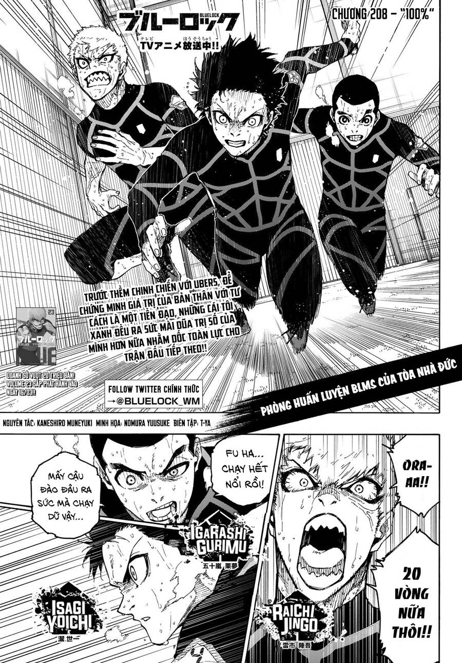 Thiên Tài Bóng Đá, Tiền Đạo Số 1 Chap 208 - Next Chap 209