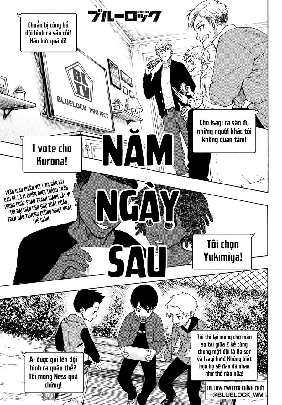 Thiên Tài Bóng Đá, Tiền Đạo Số 1 Chap 209 - Next Chap 210