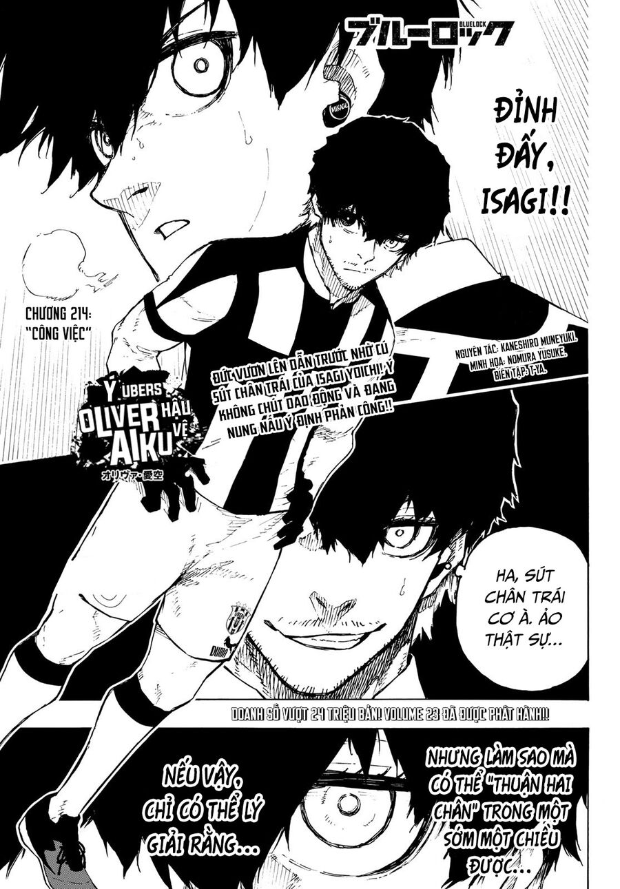 Thiên Tài Bóng Đá, Tiền Đạo Số 1 Chap 214 - Next Chap 215