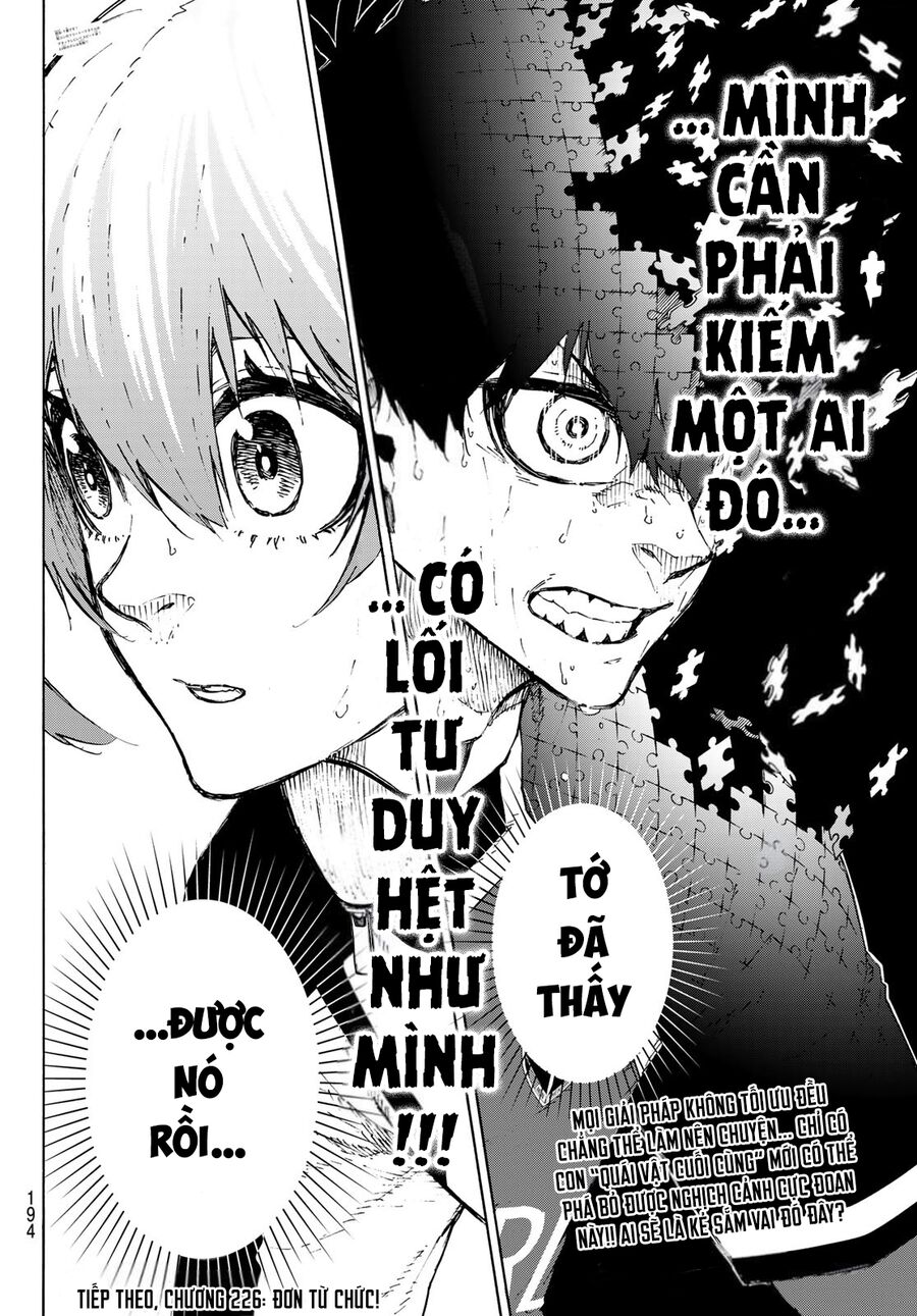 Thiên Tài Bóng Đá, Tiền Đạo Số 1 Chap 225 - Next Chap 226