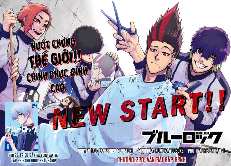 Thiên Tài Bóng Đá, Tiền Đạo Số 1 Chap 220 - Next Chap 221