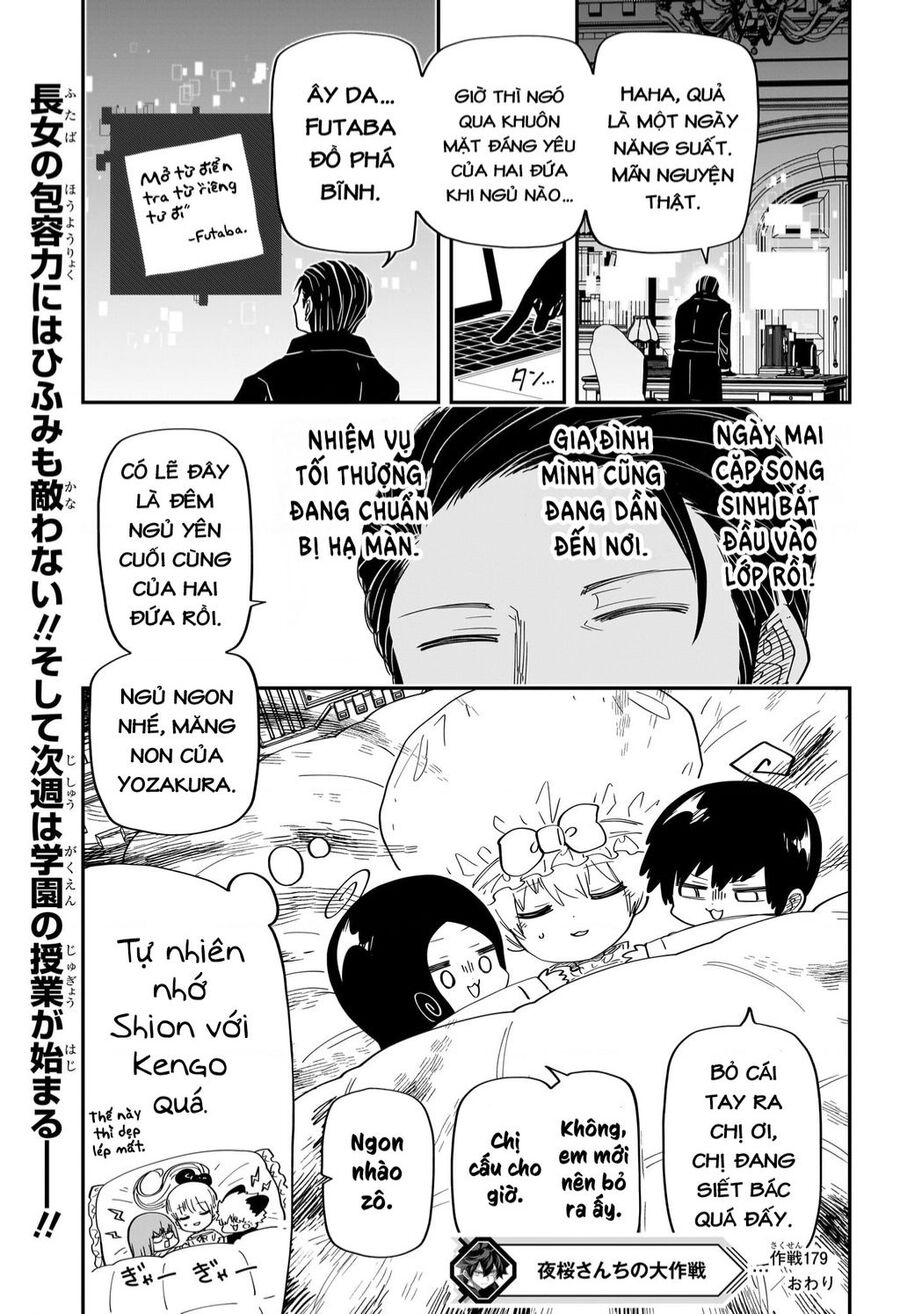 Gia Tộc Điệp Viên Yozakura Chap 179 - Next Chap 180