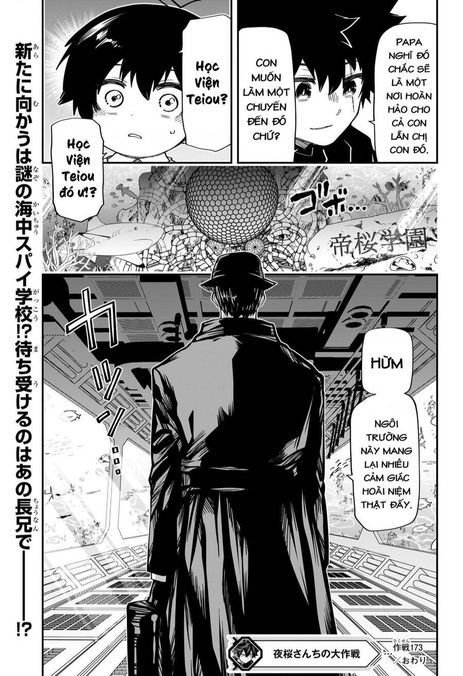 Gia Tộc Điệp Viên Yozakura Chap 173 - Next Chap 174