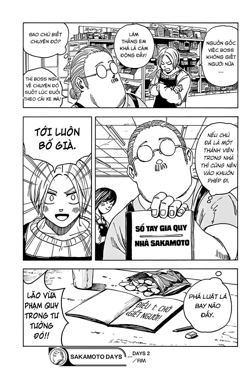 Sakamoto Days Chap 2 - Next Chap 3